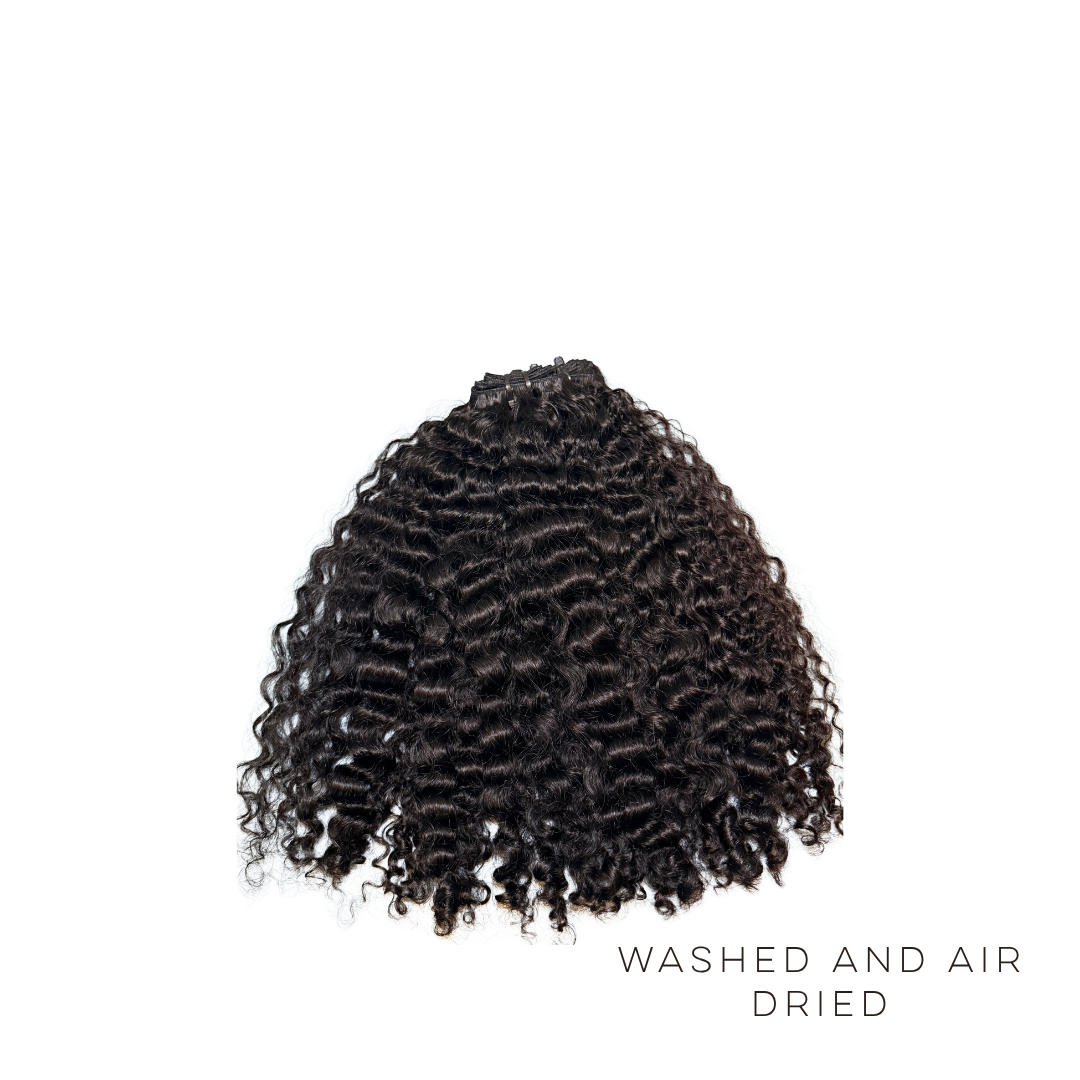 Spiral Curly Bundles- Double Drawn