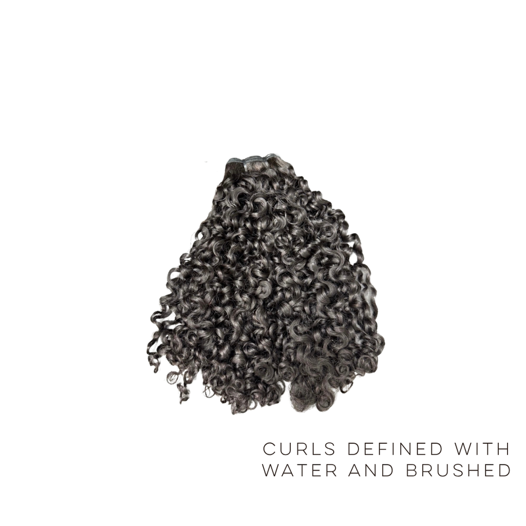 Spiral Curly Bundles- Double Drawn