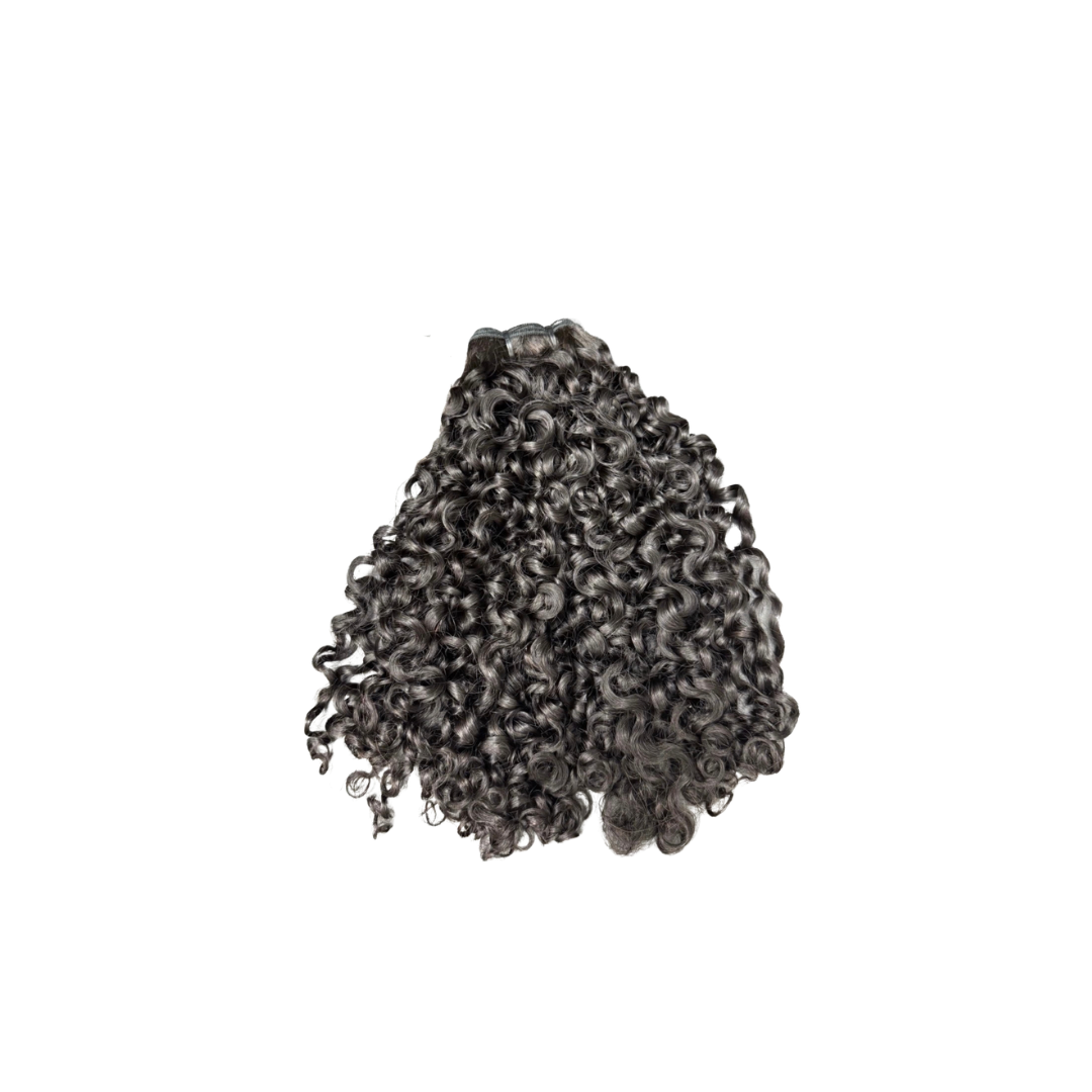 Spiral Curly Bundles- Double Drawn