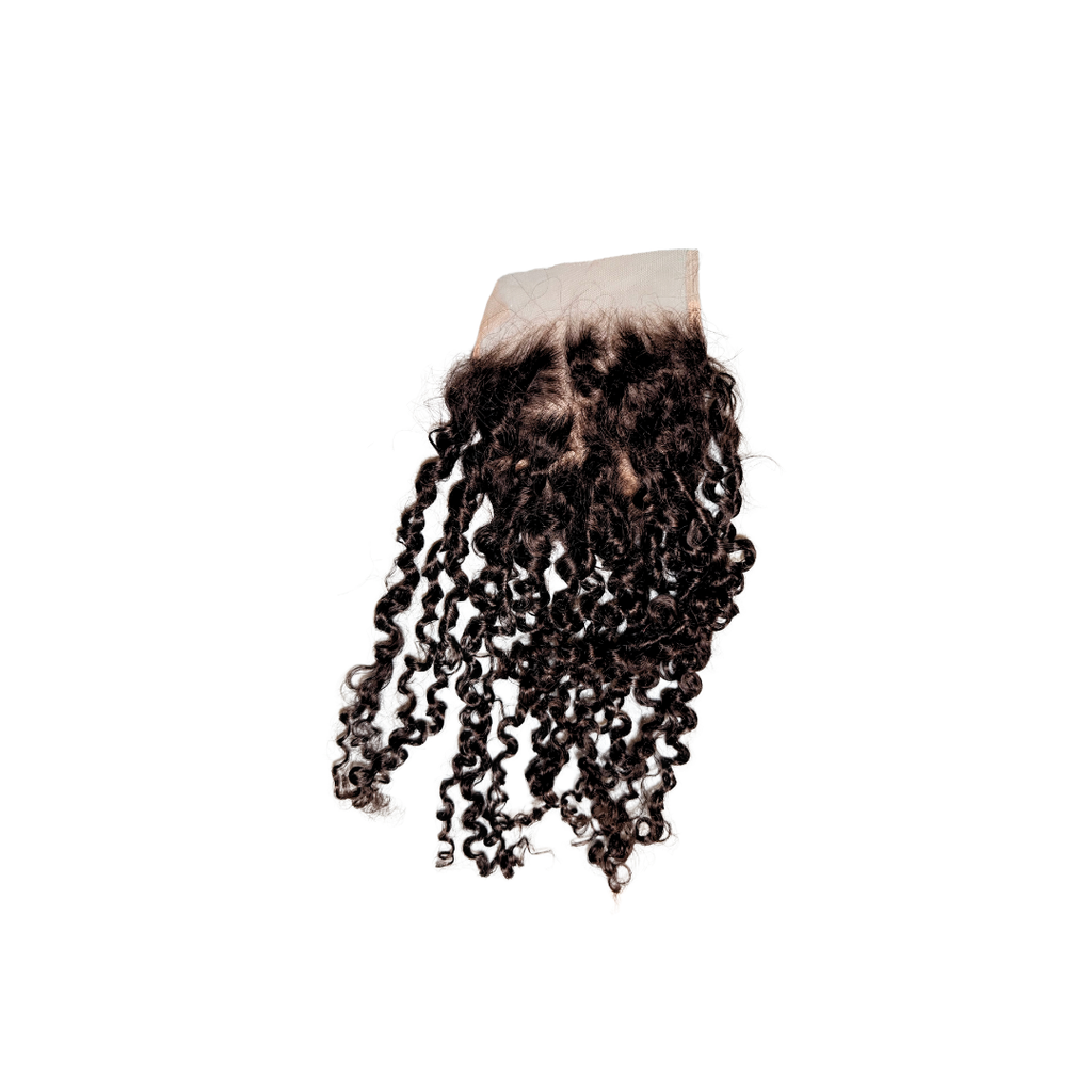 Spiral Curly Closure- 5x5