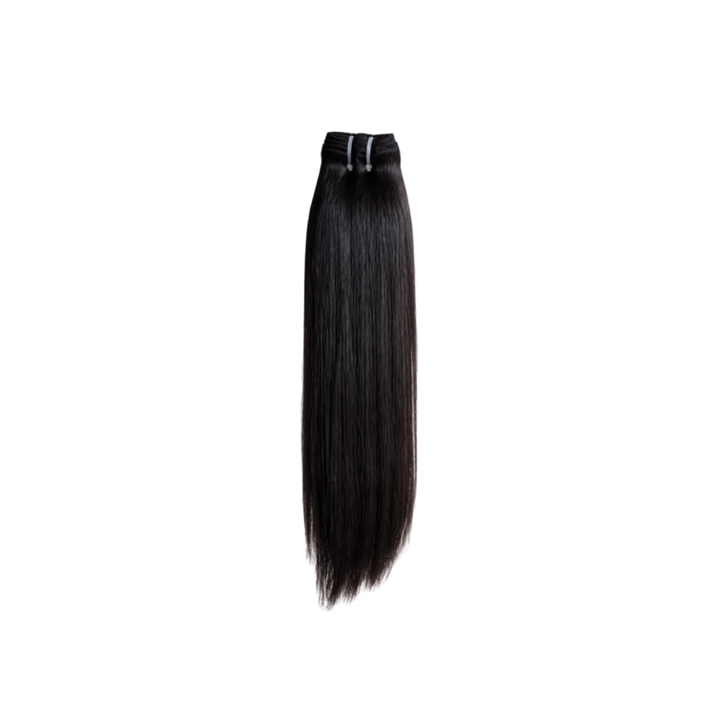 Double Drawn Slick Straight Bundles